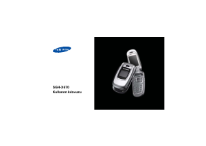 Kullanım kılavuzu Samsung SGH-X670 Cep telefonu