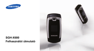 Használati útmutató Samsung SGH-X680 Mobiltelefon