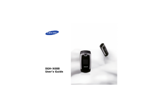 Handleiding Samsung SGH-X688 Mobiele telefoon