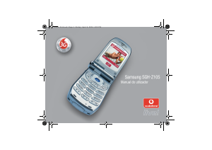 Manual Samsung SGH-Z100 Telefone celular