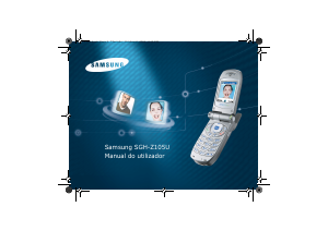 Manual Samsung SGH-Z105 Telefone celular
