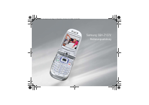 Bedienungsanleitung Samsung SGH-Z107V Handy