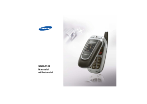 Manual Samsung SGH-Z140 Telefon mobil