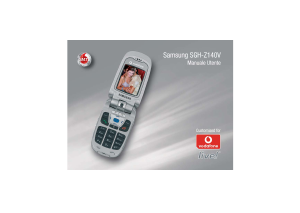 Manual Samsung SGH-Z140 Telefon mobil