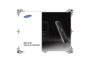 Manual Samsung SGH-Z150 Telefone celular