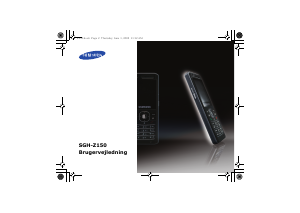 Brugsanvisning Samsung SGH-Z150 Mobiltelefon