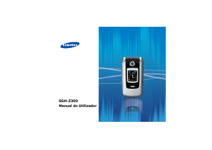 Manual Samsung SGH-Z300 Telefone celular