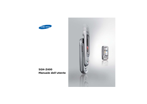 Manuale Samsung SGH-Z400 Telefono cellulare