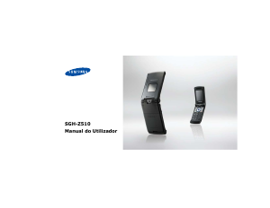 Manual Samsung SGH-Z510 Telefone celular