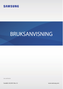 Bruksanvisning Samsung SM-A105FN/DS Galaxy A10 Mobiltelefon