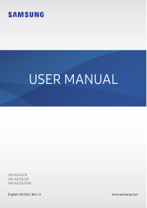 Manual Samsung SM-A225F/DSN Galaxy A22 Mobile Phone