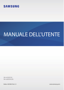 Manuale Samsung SM-A405FN/DS Galaxy A40 Telefono cellulare