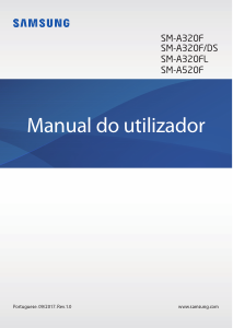 Manual Samsung SM-A520F Galaxy A5 Telefone celular