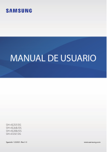 Manual de uso Samsung SM-A526B/DS Galaxy A52 Teléfono móvil
