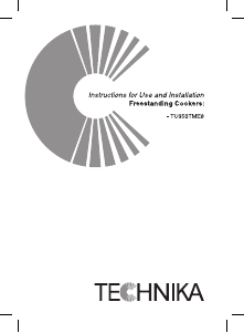 Handleiding Technika TU950TME8 Fornuis