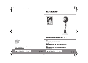 Handleiding SilverCrest IAN 384791 Ventilator