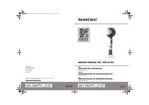 Bedienungsanleitung SilverCrest SSVS 85 B2 Ventilator