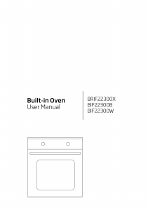 Manual BEKO BIF 22300 Oven