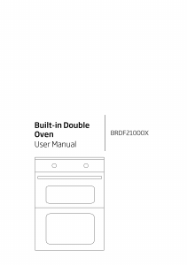 Bruksanvisning BEKO BRDF 21000 Ugn