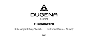 Handleiding Dugena Dakar Chrono Horloge