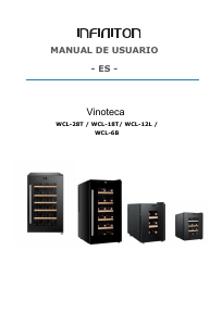 Handleiding Infiniton WCL-12L Wijnklimaatkast