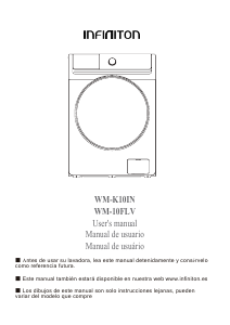 Manual Infiniton WM-10FLV Máquina de lavar roupa