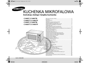 Instrukcja Samsung C108STF Kuchenka mikrofalowa