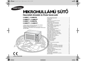 Használati útmutató Samsung C108STF Mikrohullámú sütő