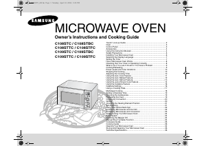 Manual Samsung C109STC Microwave