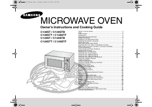 Manual Samsung C139STF Microwave