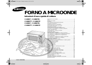 Manual de uso Samsung C139STF Microondas