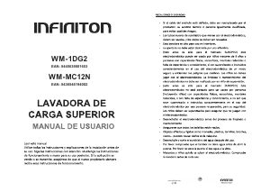 Manual de uso Infiniton WM-MC12N Lavadora