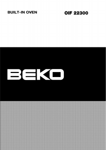Bruksanvisning BEKO OIF 22300 Ugn