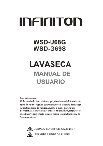 Handleiding Infiniton WSD-G69S Was-droog combinatie