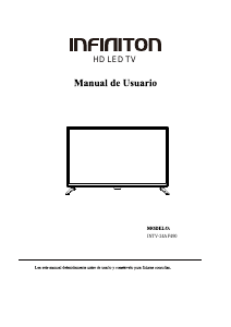 Manual Infiniton INTV-24AF490 Televisor LED