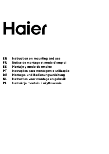 Manual de uso Haier HACI100RCS6X Campana extractora