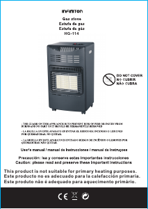 Manual Infiniton HG-114 Heater