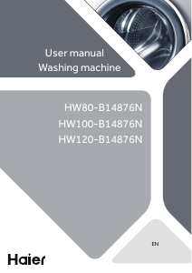 Manual Haier HW120-B14876N Washing Machine