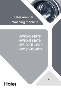 Manual de uso Haier HW80-B14979E Lavadora