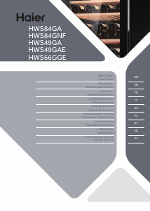 Manual de uso Haier HWS66GGE Vinoteca
