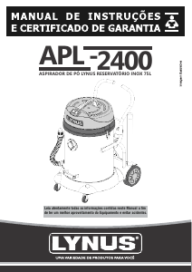 Manual Lynus APL-2400 Aspirador