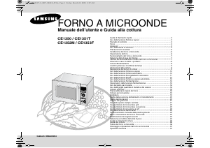 Manuale Samsung CE1351T Microonde