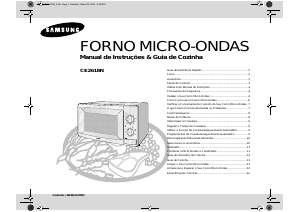Manual Samsung CE2618N Micro-onda