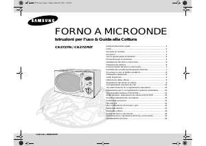 Manuale Samsung CE2727N Microonde