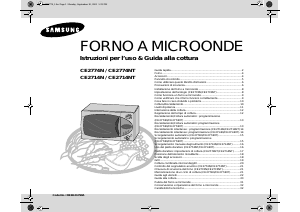 Manuale Samsung CE2774N Microonde