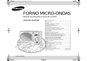 Manual Samsung CE2777N Micro-onda