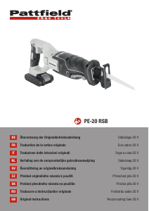 Návod Pattfield PE-20 RSB Chvostová píla