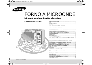 Manuale Samsung CE2777N Microonde