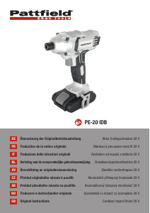 Manuale Pattfield PE-20 IDB Avvitatore