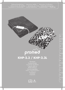 Manual Promed KHP-2.3 Electric Blanket